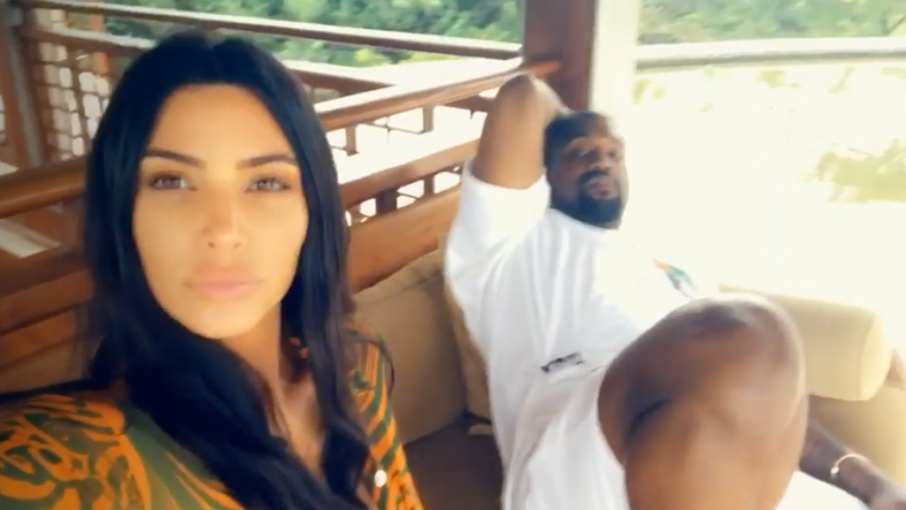 Kim Kardashian, Kanye West, Bali